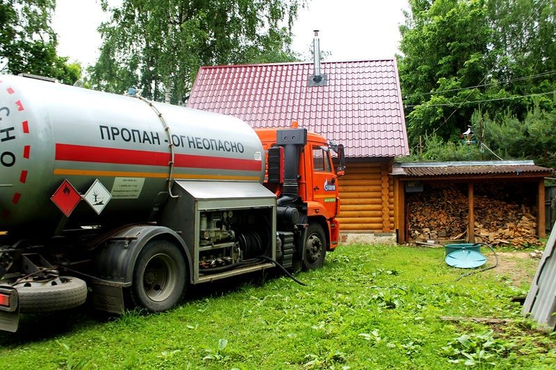 Газификация в Серпухове: как происходит заправка газгольдера